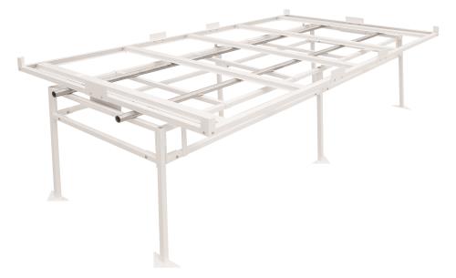 Fast Fit® Rolling Bench Tray Stand 4 ft x 8 ft