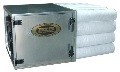 Can-Filter® M5 Can Industrial Unit Powered by Max-Fan® 20 in & Can-Lite™ 9000