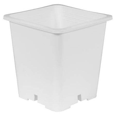 Gro Pro® Premium White Square Pots