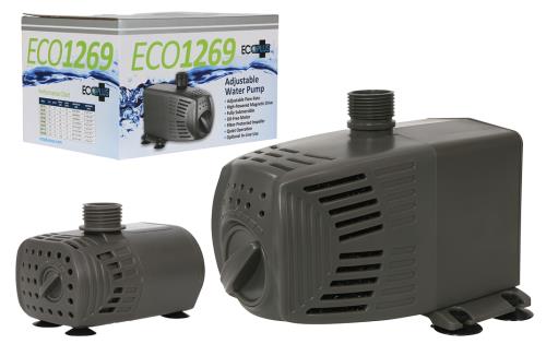 EcoPlus® Adjustable Flow Submersible or Inline Water Pumps