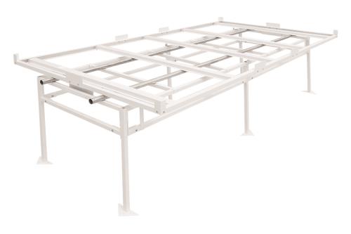 Fast Fit® Rolling Bench Tray Stand 4 ft x 8 ft