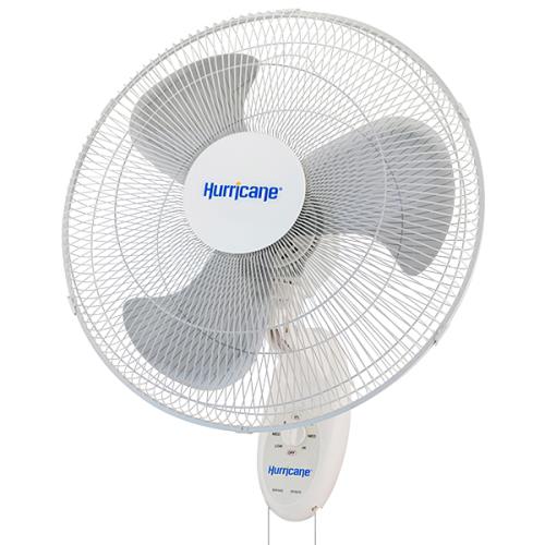 Hurricane® Supreme Oscillating Wall Mount Fan 18 in